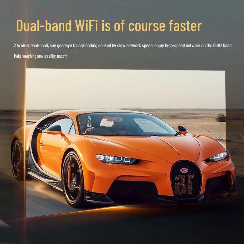 1080P HD Portable Home Projector with 5G Screen Mirroring