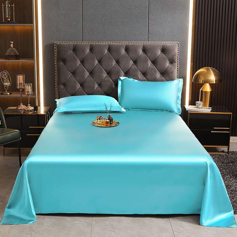 Sommer Kühl Eis Seide Bettlaken - Wasser gewaschen, Einzel-/Doppel