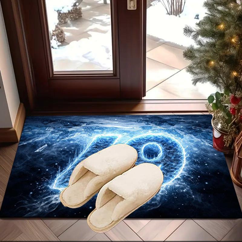 Unicorn Celebration Number 67 Area Rug for Office, Chair Rug, Decorative Carpet Livingroom Mat, Large Size Fan gifts Christmas gifts
