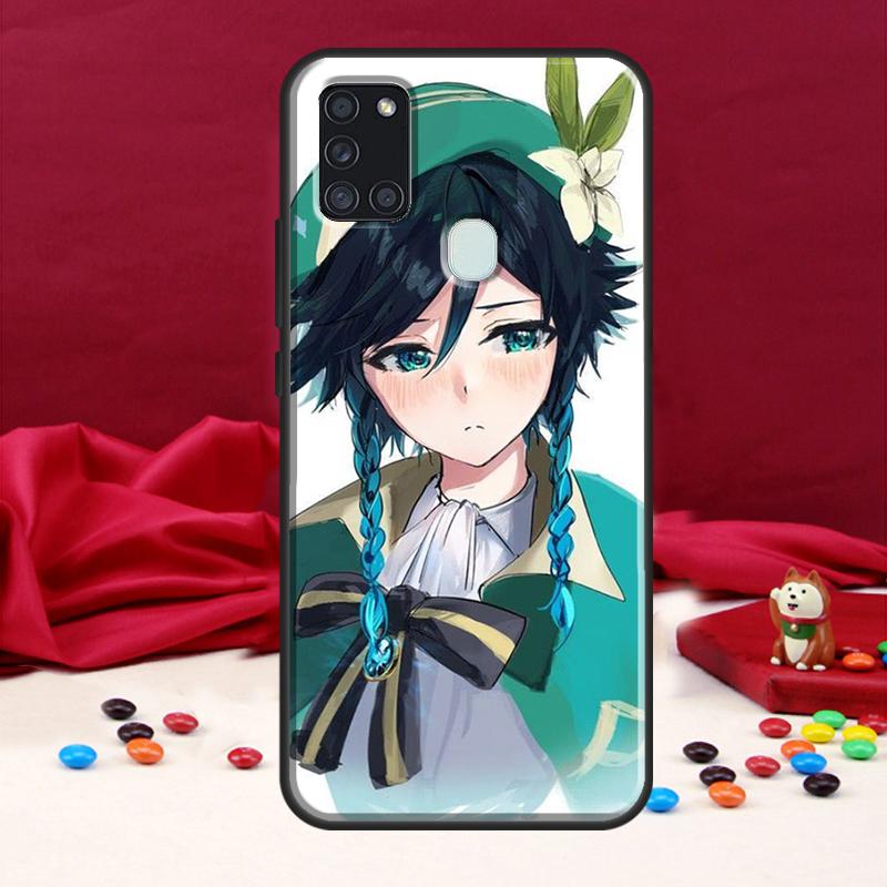Genshin Impact Venti Case For Samsung Galaxy A34 A54 A14 A53 A13 A51 A71 A50 A12 A22 A32 A52 A72 Phone Cover