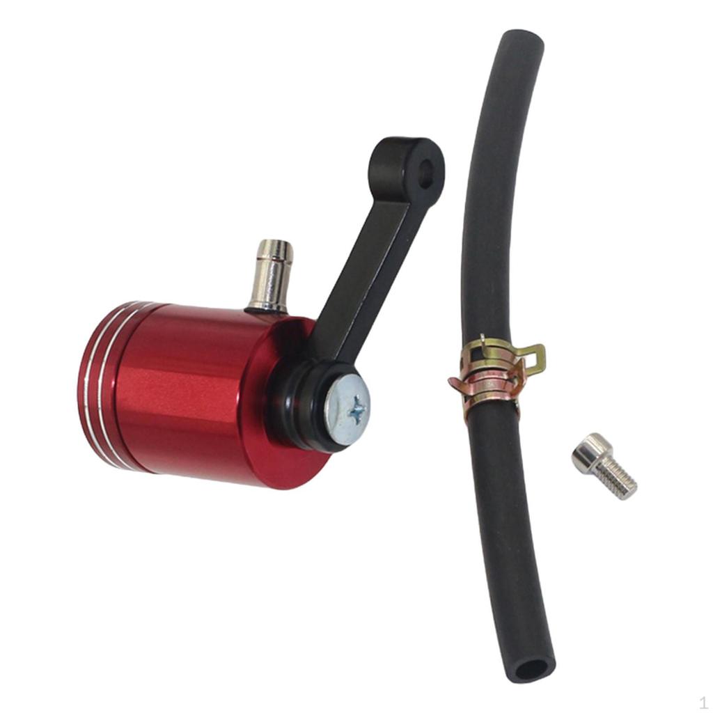 CNC Aluminum Motorcycle Brake Fluid Reservoir Oil Tank Cup Accessories Supplies Motorcycles