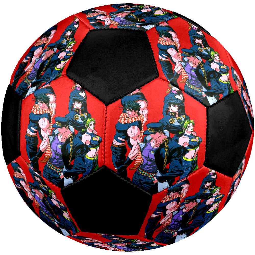 1pc JoJos Bizarre Adventure Soccer Ball Size 5 Indoor Soccer Ball Fashion Colorful Backyard Game - Great For Sports Fans Gift HE28