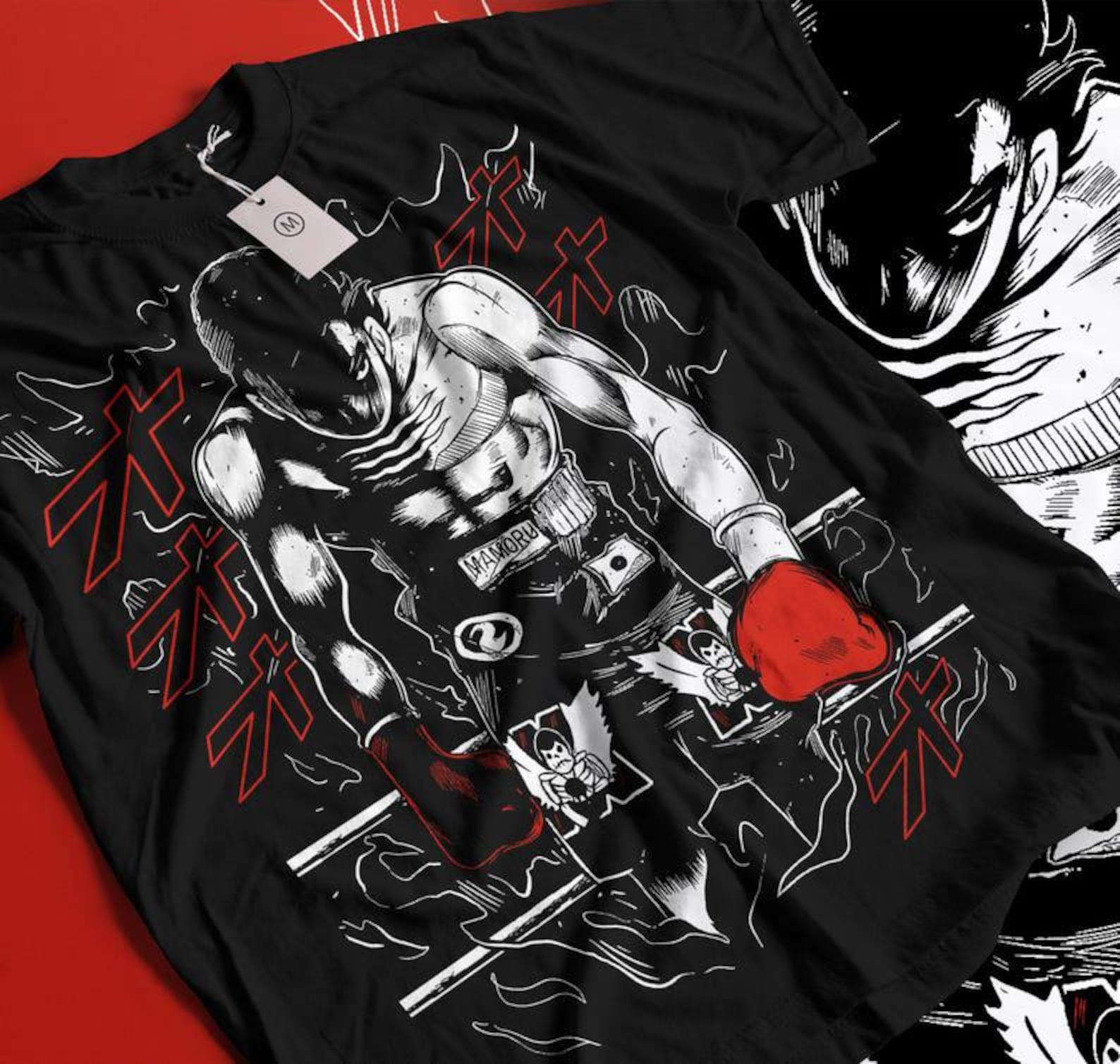Unisex Hajime No Ippo Kamogawa Boxing Gym T-Shirt, Manga Anime Tee S