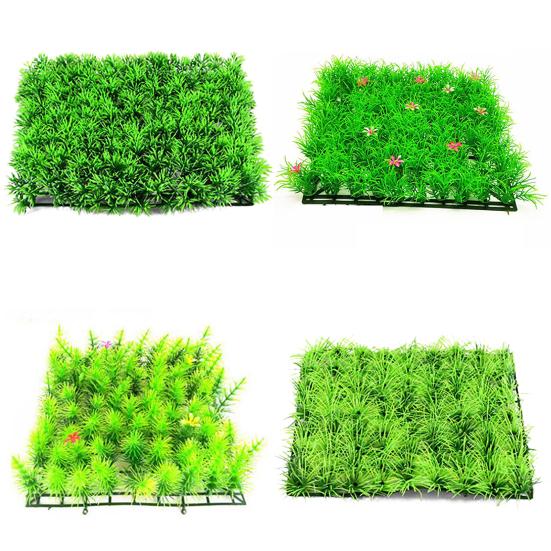 Erba artificiale realistica Scala facile da usare Squisita scala in plastica per acquario per la casa