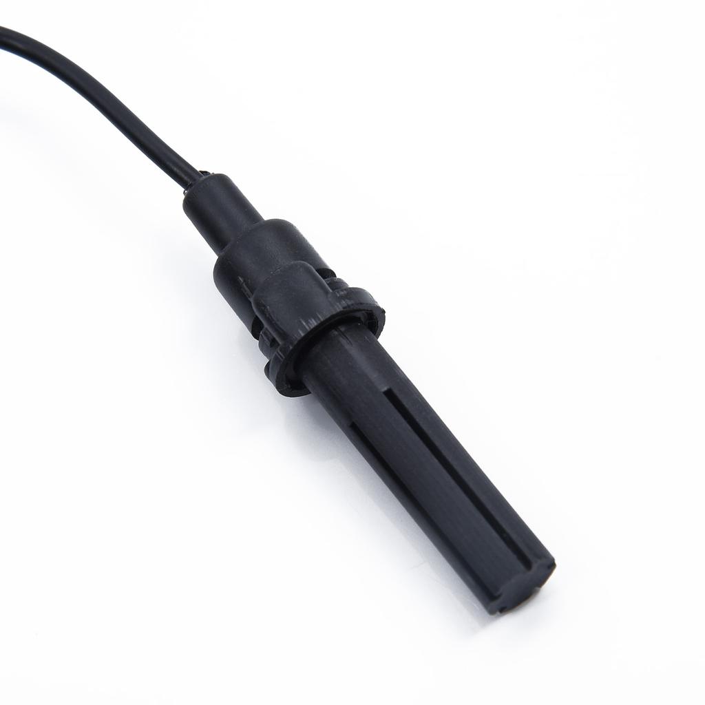 Home Electronic Cable Humidity Temperature Digital Kit Indoor Meter LCD Black Probe Sensor Display Room Monitor