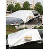Windscreen Cover, Sun Protection Windscreen Cover with Rear-View Mirror and Side Glass Cover, Foldable, Protection From Snow, Ice, Frost, Dust, Sun