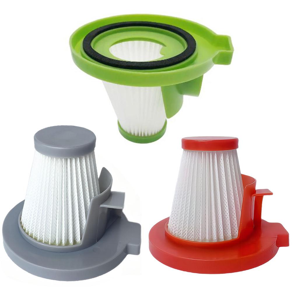 For IonVac ZipVac 8842 Filters Filters Vacuum Cleaner Accessory 3-in-1 Cold Ashes Red Gray Green Replacement Kit