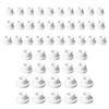 50Pcs Multipurpose Silicone Plugs For Bottles Jars And Shakers 5 Size Option Prevents Spills And Keep Content Freshing