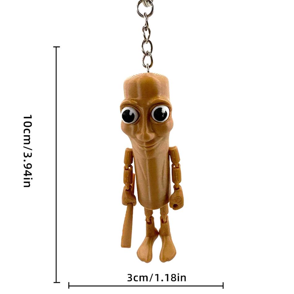Тун Тун Сахур Фигурка Игрушка ТунТун Сахур Тралалеро Тралала Игрушка Тралалеро Тралала Акула 3D Печатная Кукла Брелок Дети