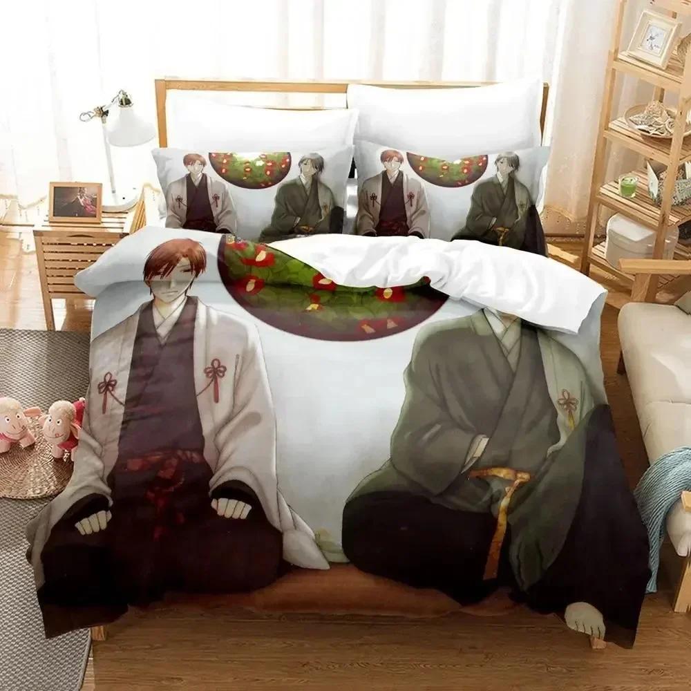 Comforter 3D Print Anime Personality Fruits Basket Bedding Set Single Twin Full Queen King Size Bed Set Adult Kid Bedroom S