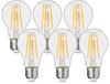Tengyuan LED Edison Bulbs, E26 Base, 60W Equivalent, Warm White, 6W, 820lm, Energy-Saving, Retro, Suitable for Pendant Stands, Chandeliers, Brackets,