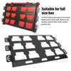 2 Pcs Toolbox Mounting Plate Suitable for Mli Packout Toolbox Wall Or Floor Mount Metal Mounting Base