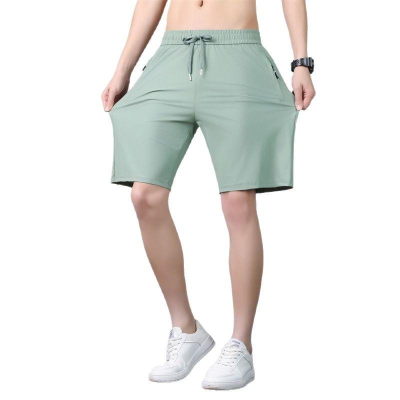 Shorts Men's Middle-aged and Young People's Summer Thin Loose Quick-drying Casual Pants Large-size Sports Five-point Pants