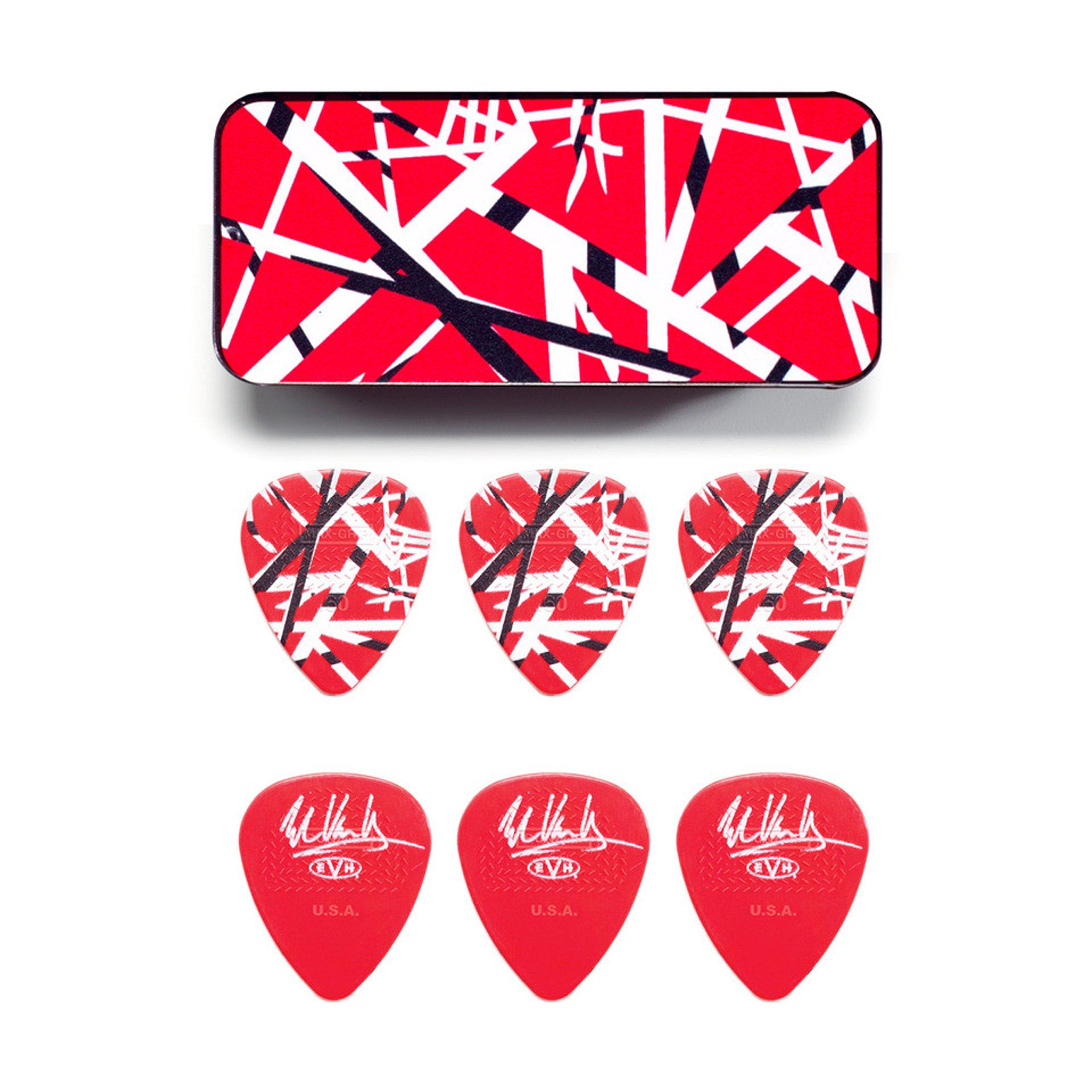 Jim Dunlop Van Halen Набор футляров для медиаторов EVH Frankenstein Pick Tin &