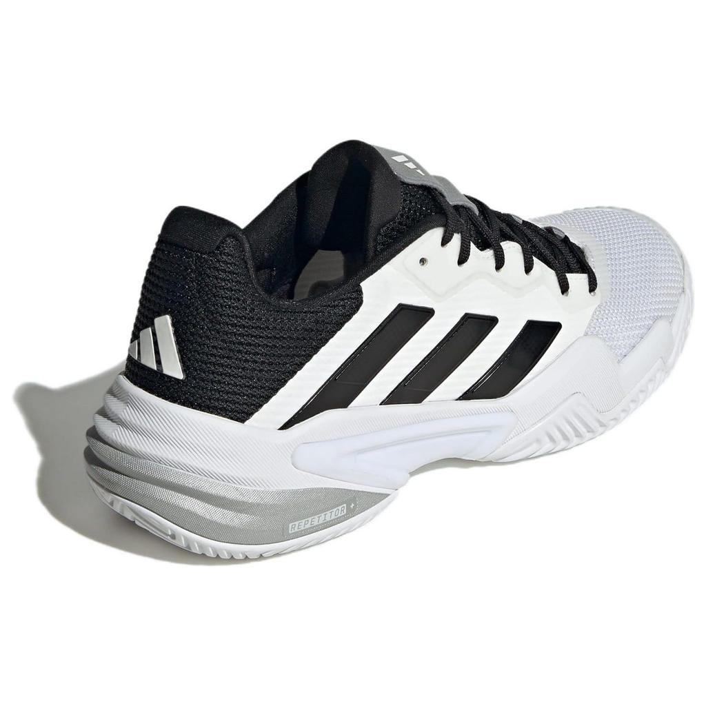 Adidas Barricade 13 White Black Men Sneakers Cloud-White Core-Black Grey-Three IF0465