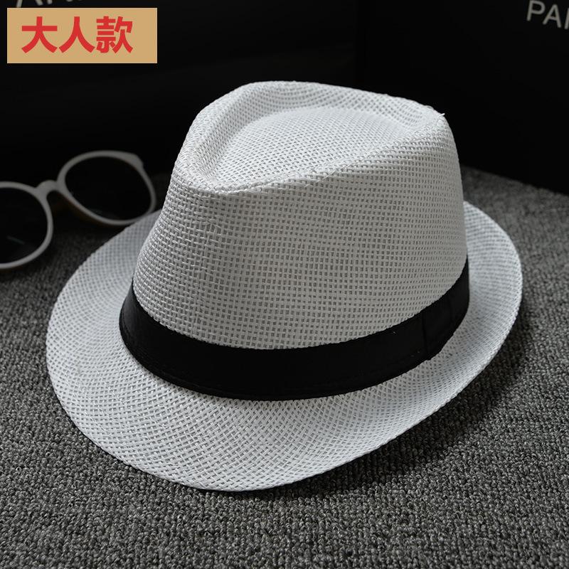 [Papyrus] Parent-Child Model, Panama Solid Color Jazz Hat, Children'S British Top Hat, Male And Female Couples Model