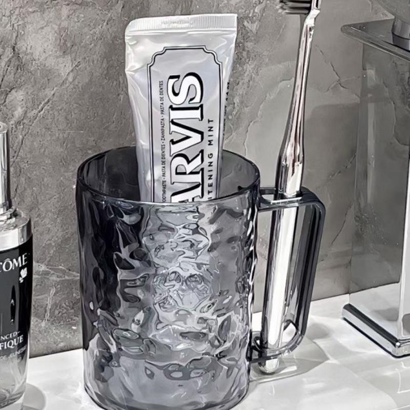 

Light Mouthwash Cup Couples Toothbrush Cup Children s Washing-up Cup Clear Style Minimalist High Aesthetic Mouthwash Cup