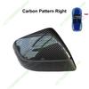 For Tesla Model Y -2026 Juniper Side External Rearview Mirror Carbon Pattern Cover Lower Caps Bottom Shell Frame Replacement