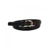 Shop   Women Wave Shine Gold Volume Belt Black Tu Wbt 0750