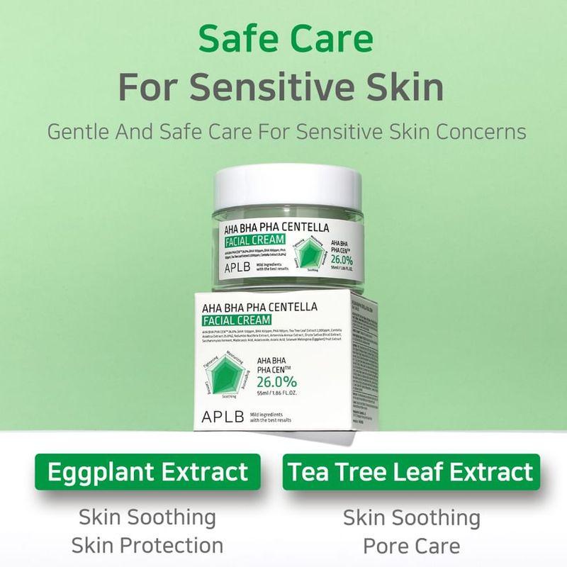 APLB - AHA BHA PHA Centella Facial Cream