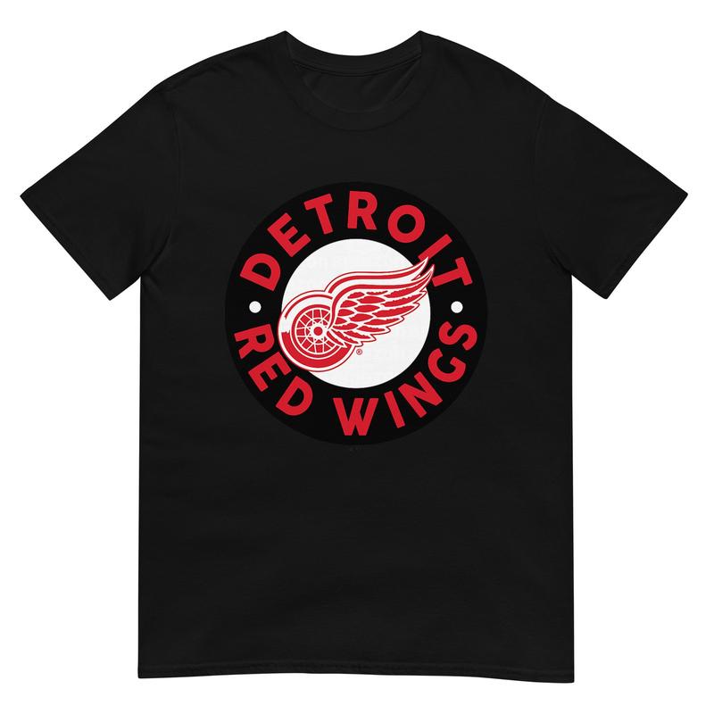 Detroit Red Wings Symbol Gray Unisex T-Shirt S