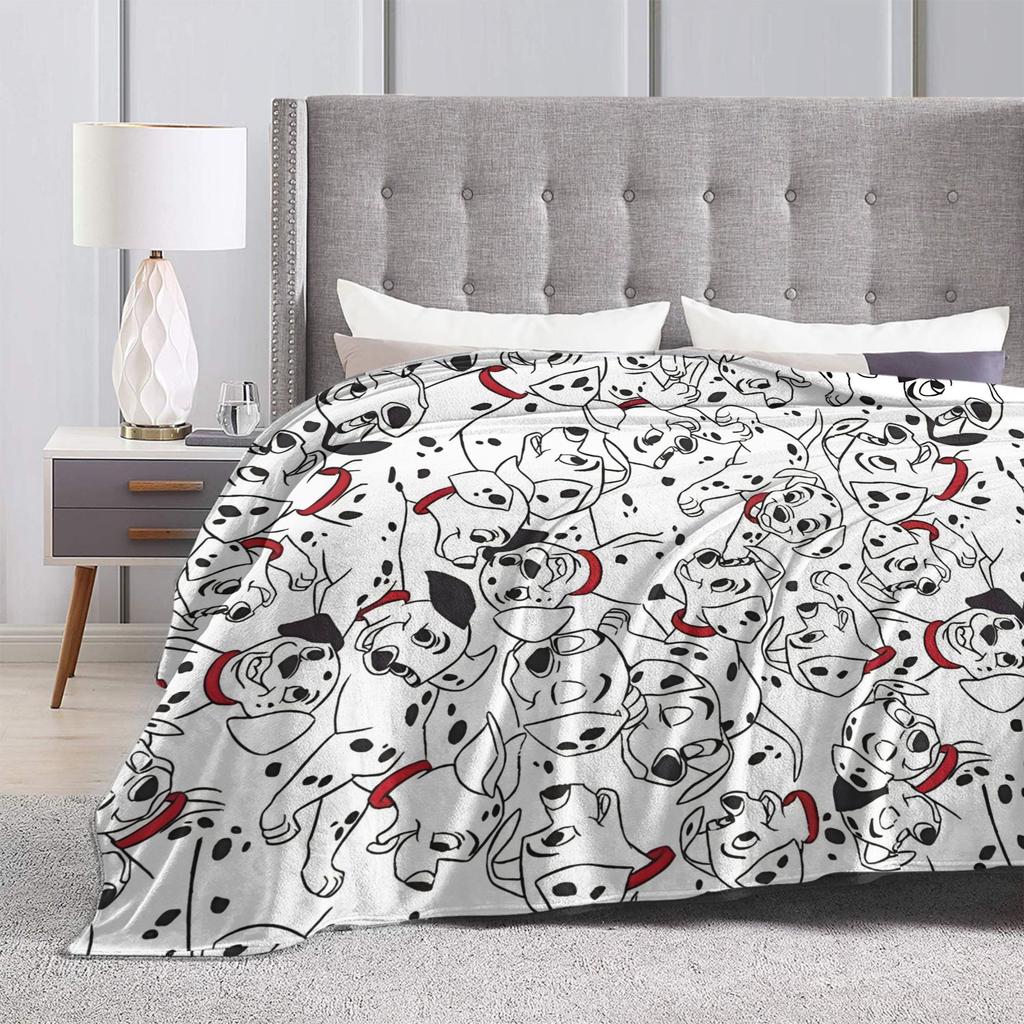 101 Dalmatians Pongo Perdita Coperta Rolly Cani Coperte Plaid in Pile Decorazione Divano Casa Trapunta Leggera Multifunzione