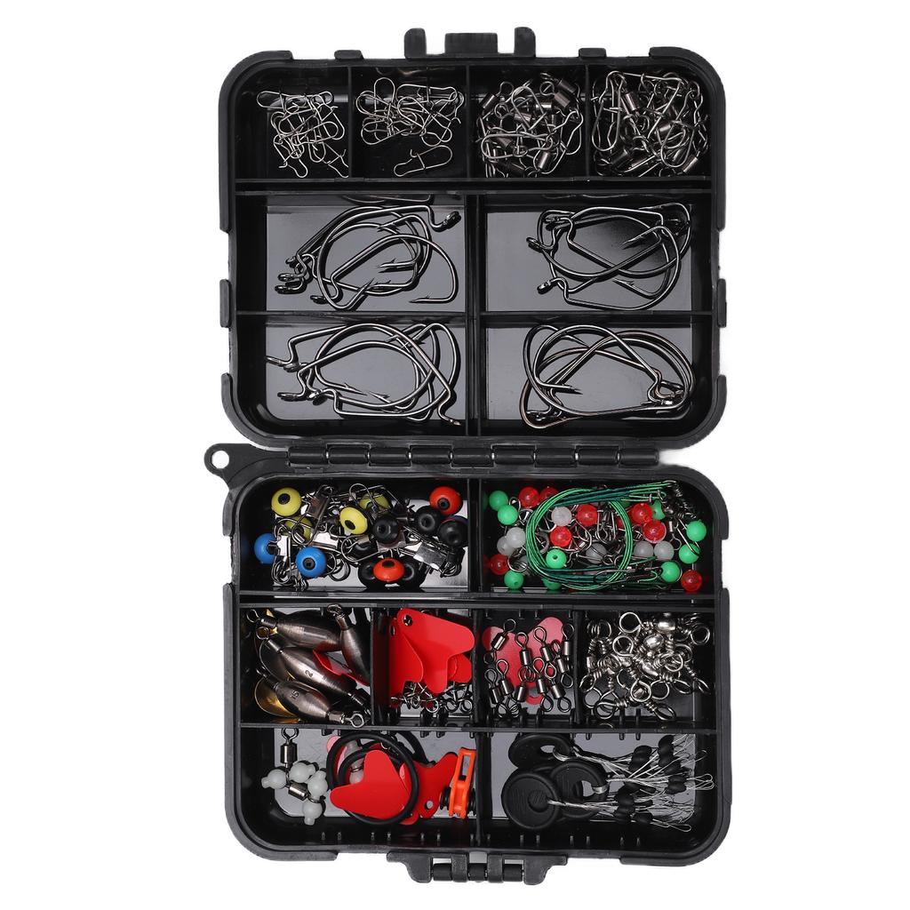 Fishing Lures Baits Tackle Box with Rope Stainless Steel Material Durable Fishing Tool Set