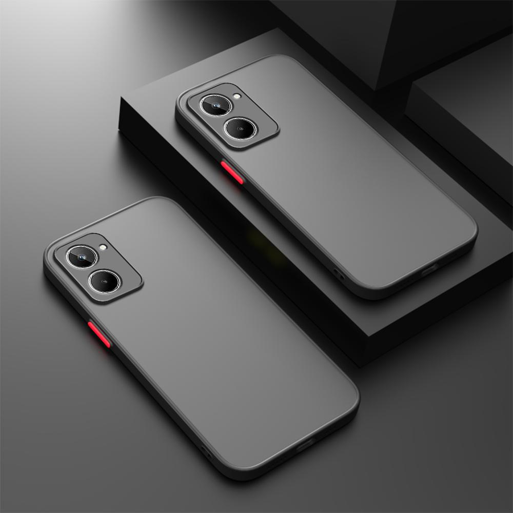 

For Realme 10 4G Silicone Case Matte Back Cover For Realmy 11 9 Pro Plus 5G RMX3630 Camera Protection Shockproof Fundas Bumper Realme 9 Pro Plus