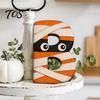 Freestanding Boo Wood Decor Halloween Wooden BOO Decoration for Tiered Trays, Creative Tray Solid Tabletop Centerpieces Party Rustic Letter Set