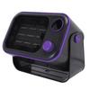 Desktop Heater Quiet Quick Heating   Ceramic Heater with 2 Speed Setting Tip Over Overheating Prevention for Indoor 1200W