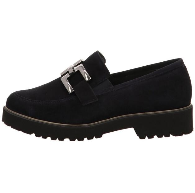 

Женские слипоны Semler Mokassin elena синие