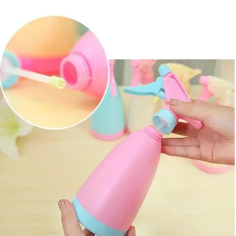 5 Pack 400ml Plastic Spray Bottles Garden Plant Empty Spray Pot Sprinkler Household Cleaning Tools Refillable
