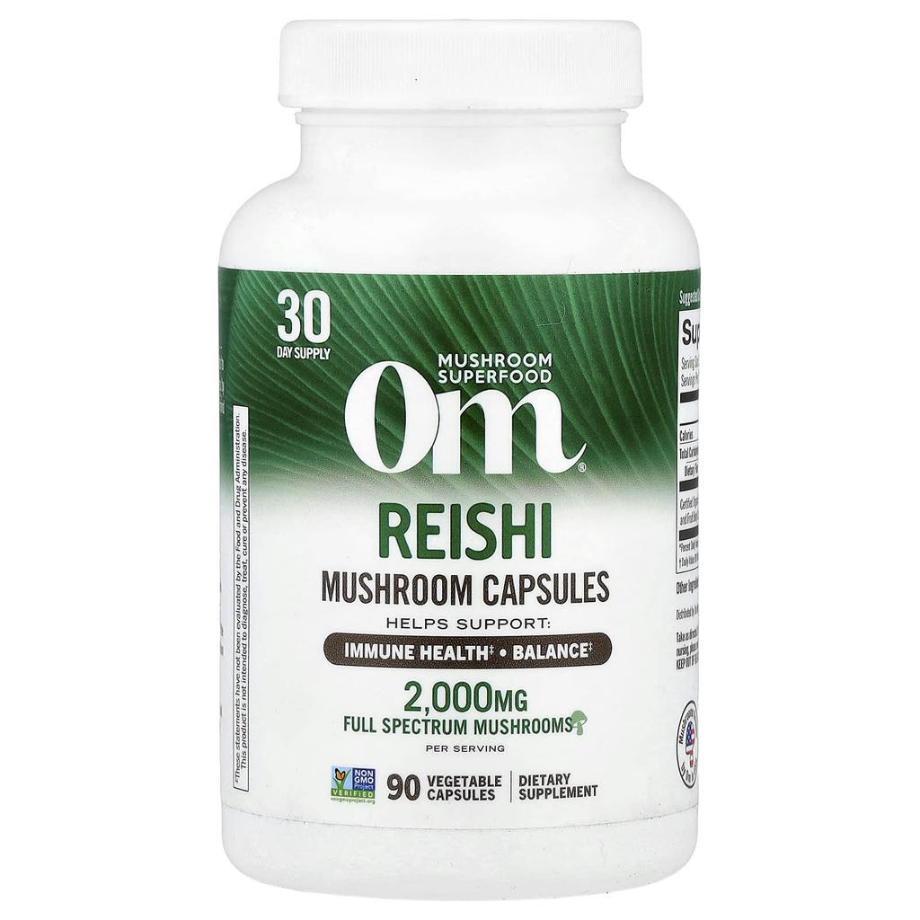 Reishi Mushroom, Veggie Capsules 90 (667Mg Per Capsule)