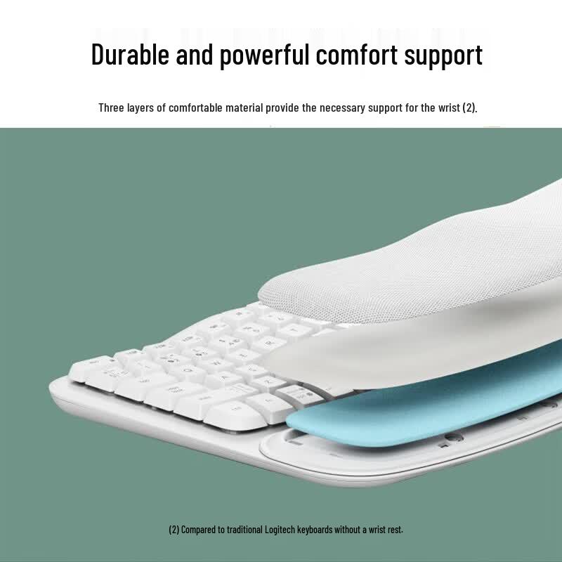 Logitech Wave Keys Wireless Ergonomic Keyboard