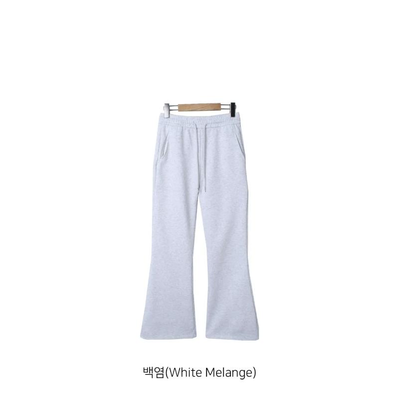 New Arrivals Open Run Low Rise Bootcut Sweatpants With Waist Tie