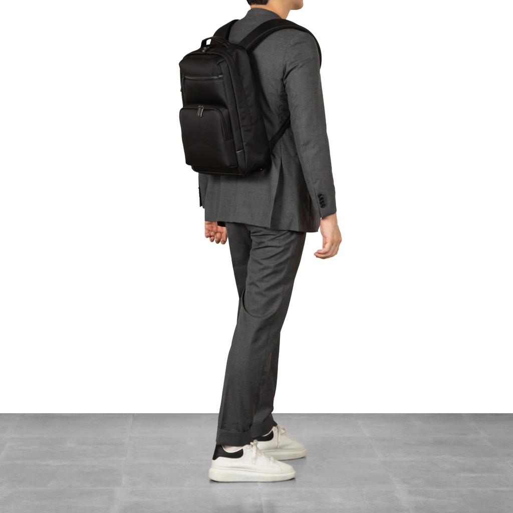 Ace Chiron Backpack, 68943, Black, Business Backpack, B4 Size, Fits 13.3-inch PCs, Setup Function