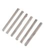 Men's Geometric Frosted Tie Clip - Stylish & Personalized Business Accessory