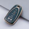 For Chevrolet Chevy Malibu Camaro Cruze Traverse Sonic Volt Bolt Equinox 4/5 Buttons TPU Car Key Case Cover Shell Fob Keychain