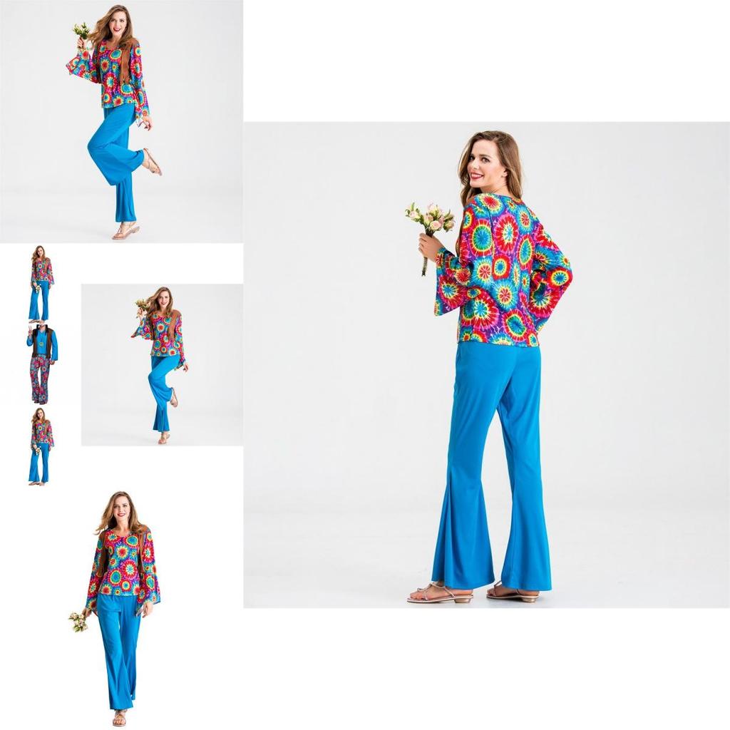 Eye-catching 1960s Hippie Costume For Women Perfect For Themed Parties And Events