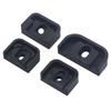 Universal Anti-Vibration Thickened Rubber Pad for Air Conditioner Outdoor Unit - Noise Reduction & Shock Absorption (1P/1.5P/3P/5HP).