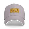 Kšiltovka Ghostbuster Ecto 1 Unisex Pánská s potiskem Trucker Hat Letní y2k Cool Běžecká Hippie Clona Snapback