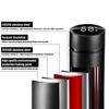 500ml Smarte Auto-Thermosflasche Temperatur Edelstahl Reisebecher Emblem für Tesla TM3 TMX Model 3 X S 2016-2023 Model Y Aufkleber