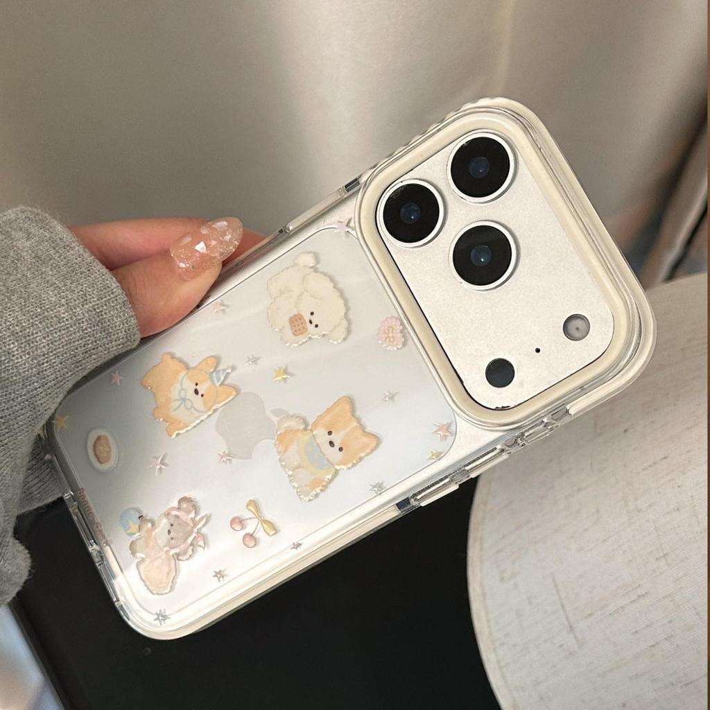 Cute Puppy Phone Case for iPhone 16, iPhone 17, and iPhone 17 Pro Max