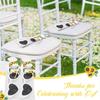 A84X-Wedding Heart Shaped Sunglasses Bachelorette Party Glasses Bridesmaid Groomsmen Gifts