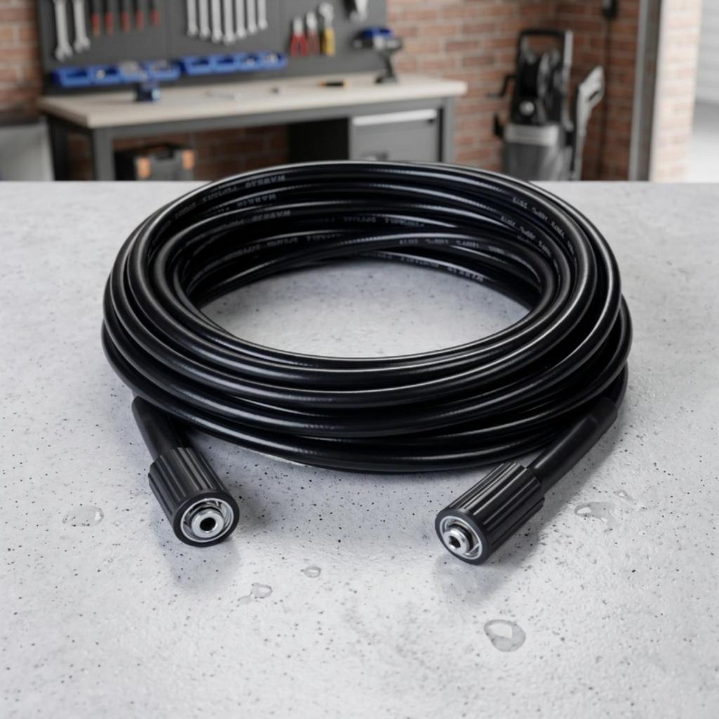 Pressure Washer Hose Heavy Duty Car Wash Long-Lasting for Driveway Cleaning