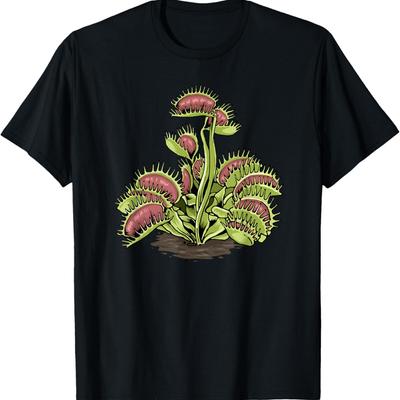 Venus Fly Trap Tshirt Carnivorous Plant Shirt Water Pitcher T-Shirt