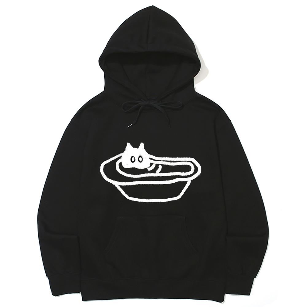 Lower-Body Bathing Cat Hoodie_3 Color