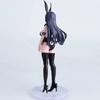 Hentai Figure Kuro Bunny Kouhai-chan Action Figure Sexy Bunny Girl PVC Adult Collection Model Doll Toy