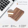 1pc Creative Folding LED Book Lamp - Rechargeable, 3-Color Changing Soft Light, Eye-Care Table Lamp for Bedroom Decor,USB Powered,Warm Ambient Glow