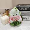 My Melody Heart Matcha Kimono Plush Keychain
